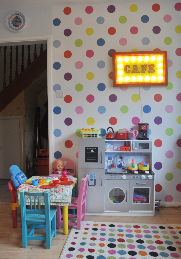 Cafe Playroom Fairground Sign