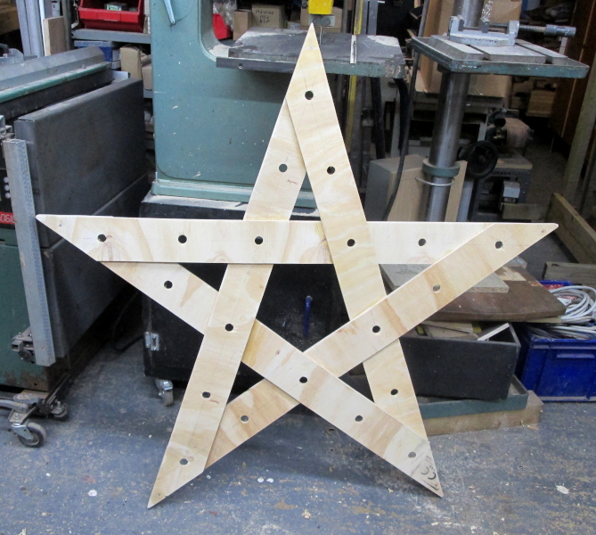 Wooden Star