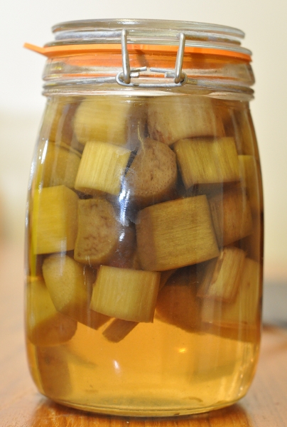 rhubarb jar