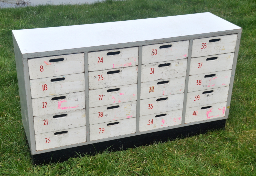 Vintage School Drawers