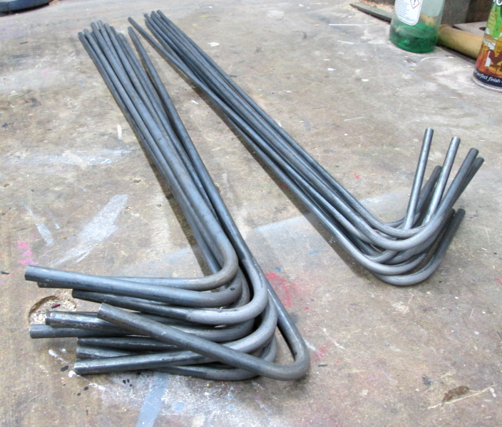 Long Steel Pegs