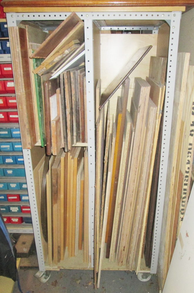 Wheeled Timber Rack